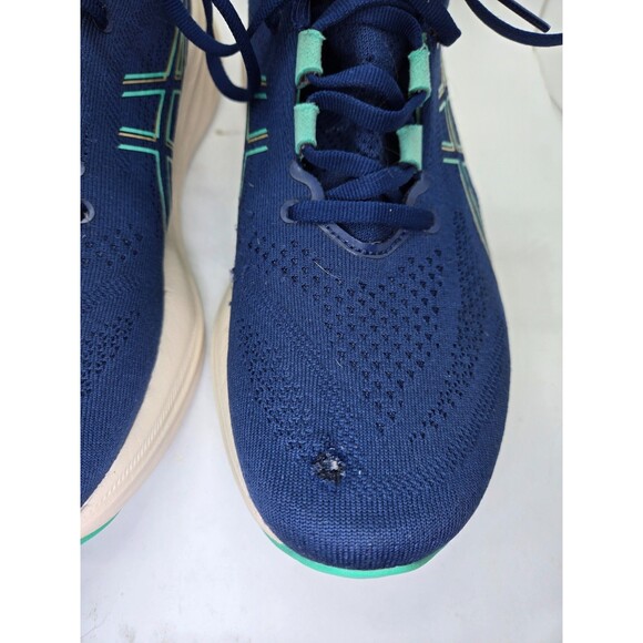 ASICS Gel-Nimbus 26 Shoes Women's 9.5 Blue Running Athletic Distance Sneakers - Picture 3 of 9